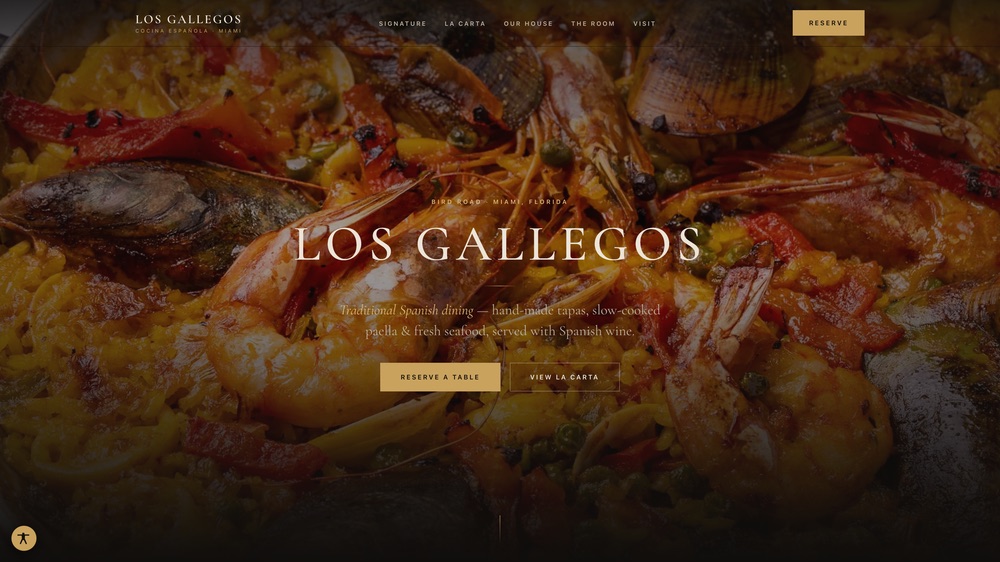 Los Gallegos website